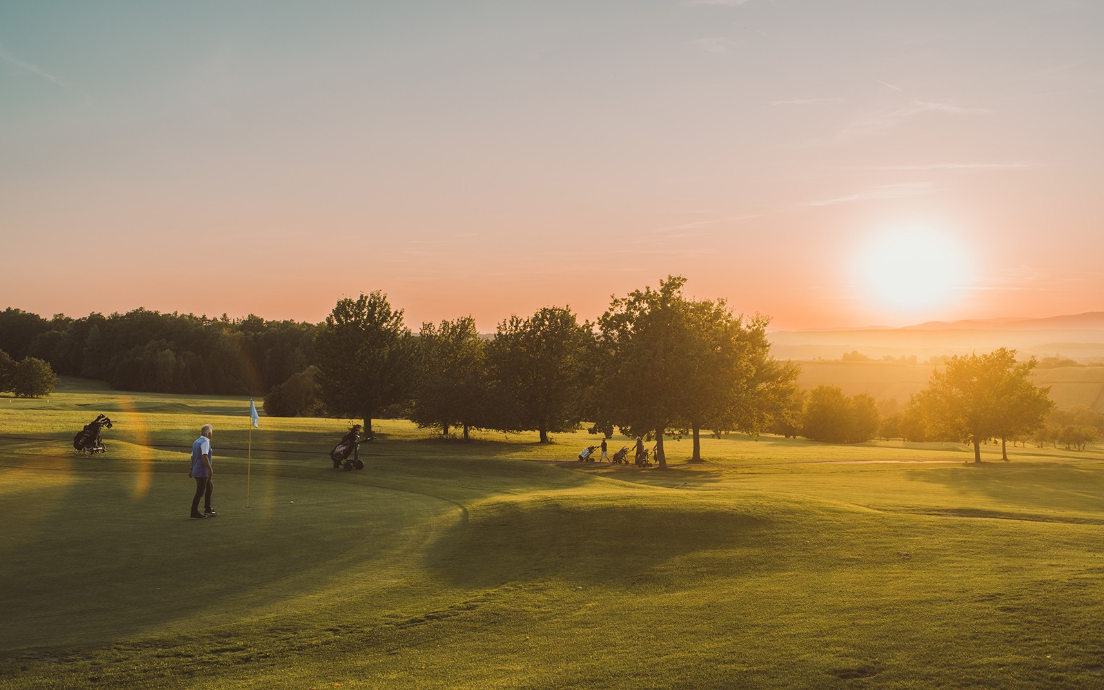 Reiters Finest Family - Sunset at the golf course