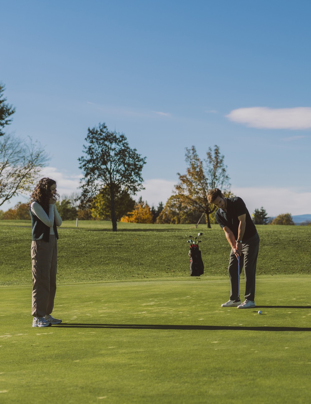 Hotel Reiters Finest Family - Pärchen beim Golfspielen