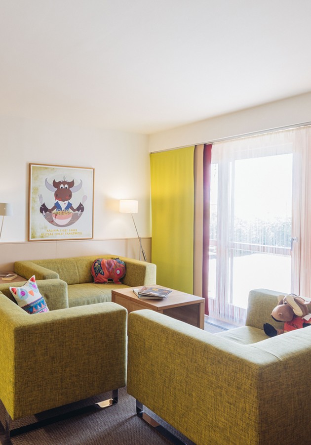 Hotel Reiters Finest Family - Kasimir Suite Schlafzimmer