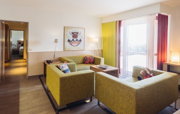 Hotel Reiters Finest Family - Kasimir Suite Schlafzimmer