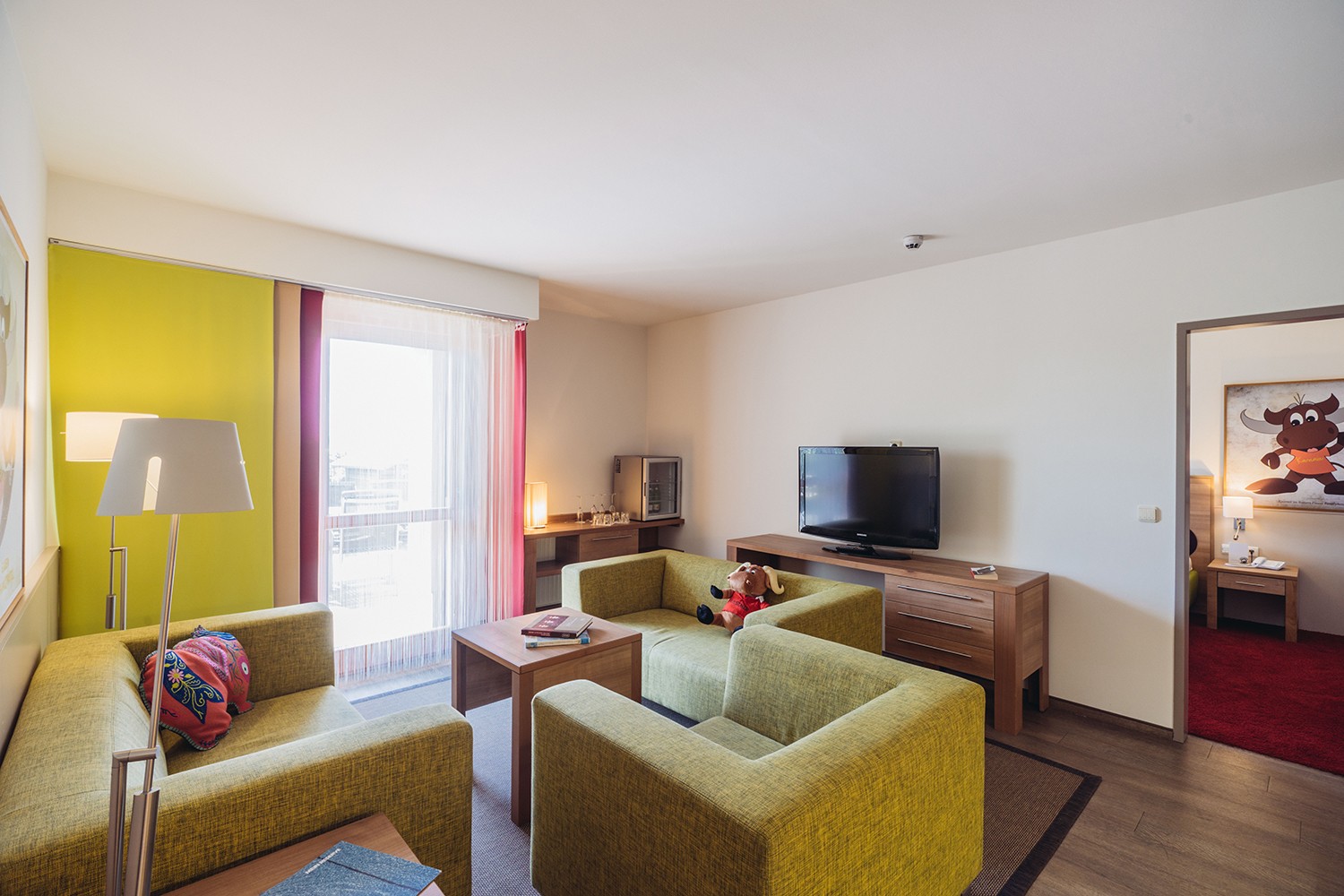 Hotel Reiters Finest Family - Kasimir Suite Wohnzimmer